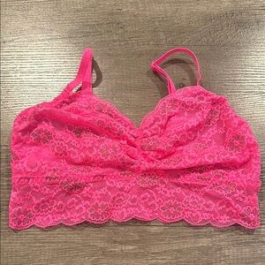 Victoria's Secret Pink Lace Bralette